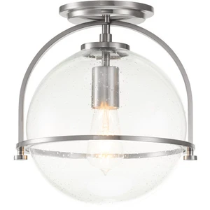 Comparateur de prix : Elstead Lighting Somerset Plafonnier, E27, QN-SOMERSET-F-C-BN,