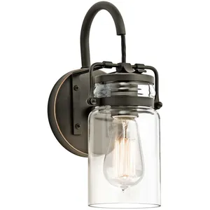 Comparateur de prix : KICHLER Elstead - Brinley - Applique murale à 1 ampoule Olde Bronze, E27
