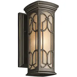 Comparateur de prix : KICHLER Applique d'extérieur Franceasi couleur bronze