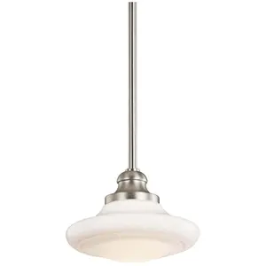 LUMINAIRE CENTER Suspension keller, nickel brossé, petite pas cher