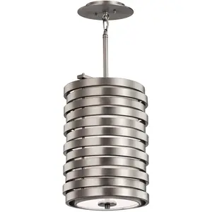 LUMINAIRE CENTER Suspension roswell nickel brossé pas cher