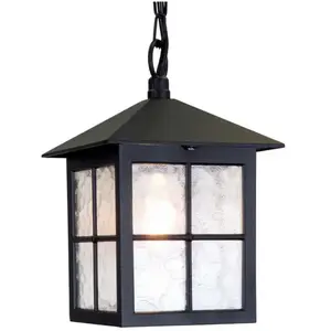 Comparateur de prix : Elstead Lighting Winchester Suspension, E27, BL18B-BLACK,
