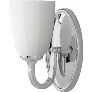 Comparateur de prix : FEISS Elstead Perry - Applique murale à 1 ampoule pour intérieur, chrome poli IP44, G9