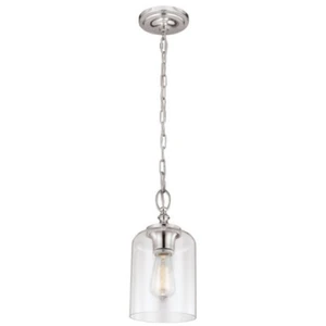 Comparateur de prix : FEISS Hounslow - Mini suspension à 1 ampoule au plafond, nickel poli, E27 - Elstead