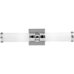 Comparateur de prix : FEISS Applique murale salle de bains Payne Verre,acier doux Chrome poli