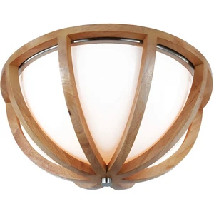FEISS Plafonnier Allier Elstead Lighting - Bois Clair/Acier Brossé