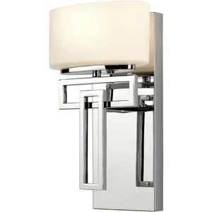 Comparateur de prix : HINKLEY Elstead - Lanza - Applique murale de salle de bain à 1 lumière, chrome poli IP44, G9
