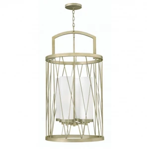 Suspension ronde Nest 4x100W Argent pas cher