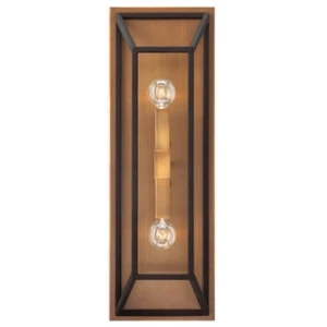HINKLEY Fulton - Applique murale d'intérieur à 2 ampoules, bronze, E14 - ElsteadVendu parluminaire