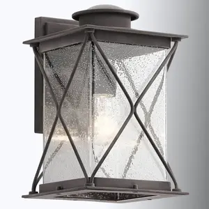 Comparateur de prix : KICHLER Elstead - Applique murale Argyle 1XE27 h: 32.2 l: 23.4 b: 20.4 IP44