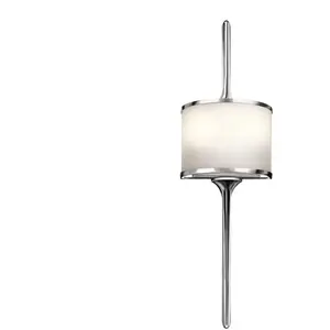 Comparateur de prix : KICHLER Elstead mona - applique murale à 2 ampoules pour salle de bain, chrome poli ip44, g9