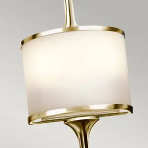 Comparateur de prix : KICHLER Applique murale - ELSTEAD LIGHTING - Mona - 2 lumières - Laiton poli - IP44