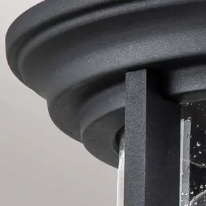 Comparateur de prix : FEISS Elstead merrill plafonnier extérieur à 2 lumières, noir ip44
