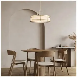 Elstead Lighting Fusion Suspension, E27, FE-FUSION-P-L-PNBR,Vendu parluminaire