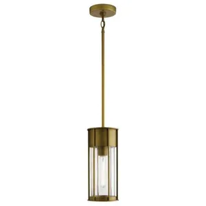 KICHLER Elstead camillo suspension d'extérieur 1 lumière en laiton naturel peint ip44 pas cher