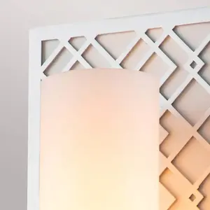 Comparateur de prix : Ziggy Applique de Salle de Bain, Laquée Argent IP44 - Elstead