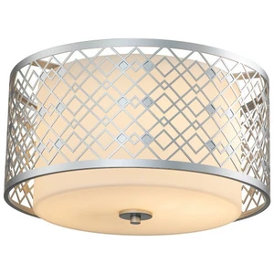Comparateur de prix : Elstead Plafonnier Ziggy Medium, argenté