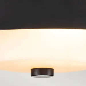 Comparateur de prix : Elstead bowtie plafonnier de salle de bain à 2 lumières, noir mat ip44
