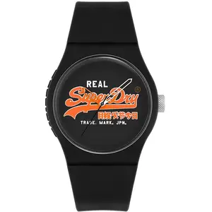 Superdry Montres Noir Unisexe H/F - SYG280BO pas cher