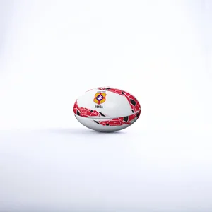 Gilbert Ballon Tonga Supporter blanc T5 pas cher