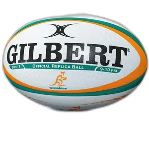 Comparateur de prix : Gilbert Ballon de rugby Australie blanc Mini-ballon