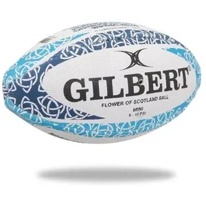 Mini Ballon de rugby Mascotte Gilbert Flower of Ecosse (taille 1) TU