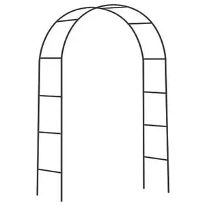 Gardman - Arche déco en fer noir AteaVendu parcdiscount