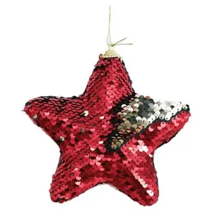 Comparateur de prix : HEART OF THE HOME Décoration pour sapin de Noël en sequin Etoile