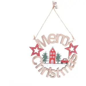 Comparateur de prix : Heart Of The Home - Décoration de Noël en bois à suspendre Xmas Tradi