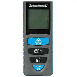 Silverline - Telemetre Laser NumeriqueMetre Laser 727787 pas cher