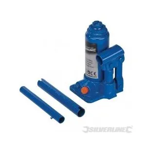 Silverline Cric-bouteille hydraulique - 6 tonnes