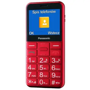 Comparateur de prix : Panasonic KX-TU155 Téléphone portable pour seniors Rouge