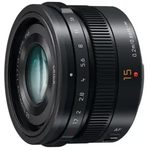 Comparateur de prix : Objectif hybride Panasonic Lumix Leica DG Summilux 15mm f/1,7 ASPH noir