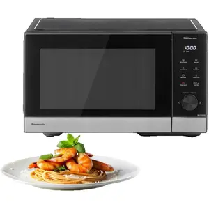 Panasonic NN-SD38QSEPG Micro-ondes noir acier inoxydable 1000 W Écran ... pas cher