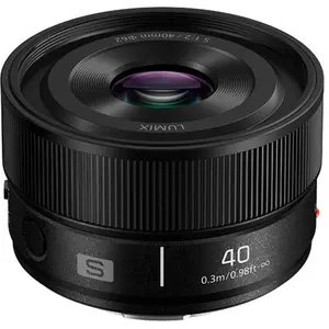 Panasonic Lumix S 40mm F2 Noir Nouveauté pas cher