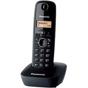 Panasonic KX-TG1611FRH - Téléphone sans fil avec ID d'appelant - DECT\GAP - noir pas cher