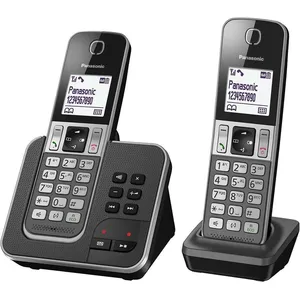 Comparateur de prix : Téléphone sans fil duo dect avec répondeur Panasonic kxtgd322frg