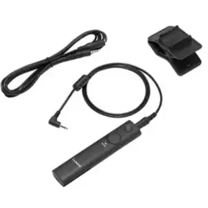 Comparateur de prix : Télécommande Panasonic DMW-RS2E Noir Filaire pour Lumix S1/S1R/S5