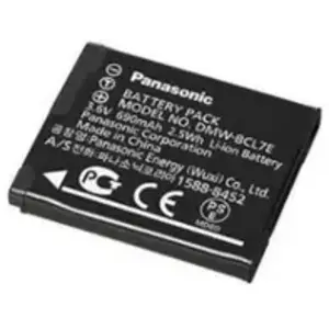 Panasonic Batterie Au Lithium Dmw-bcl7 680mah 3.6v pas cher