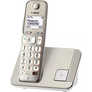 Panasonic Téléphone fixe KX-TGE 210 PDN Orange Monochrome TU pas cher