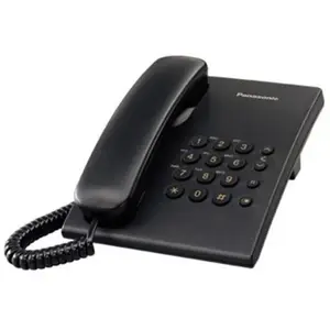Panasonic KX-TS500EXB - Téléphone filaire - noir pas cher