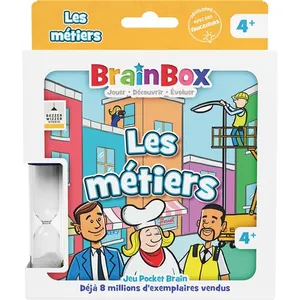 Jeu de mémoire Asmodee BrainBox Pocket : Métiers pas cher