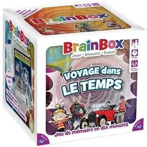 Jeu d’ambiance Asmodee BrainBox Voyage dans le Temps pas cher