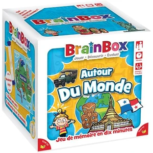 Comparateur de prix : Jeu d’ambiance Asmodee BrainBox Voyage autour du monde