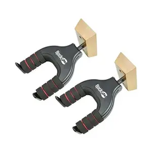 Comparateur de prix : Support mural universel pour guitare RockJam (lot de 2)