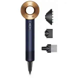 Comparateur de prix : Sèche cheveux DYSON Supersonic cheveux bouclés à frisés -  bleu de Pru...