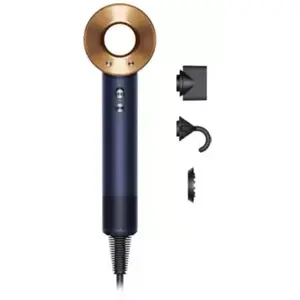 Comparateur de prix : Sèche cheveux DYSON Supersonic cheveux raides à ondulés bleu de prusse...