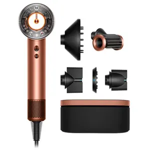 Comparateur de prix : Sèche cheveux DYSON Supersonic Nural Cheveux raides à ondulés Soie Amb...