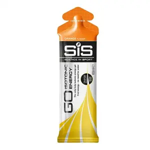 Comparateur de prix : Gel énergétique Science in Sport Go Isotonic - Orange - 60 ml Noir  SIS131042