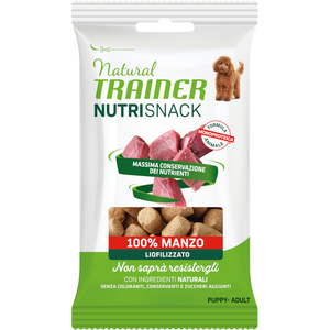 Lot économique : 20x20g Natural Trainer Nutri Snack Bouchées lyophilis...Vendu parzooplus